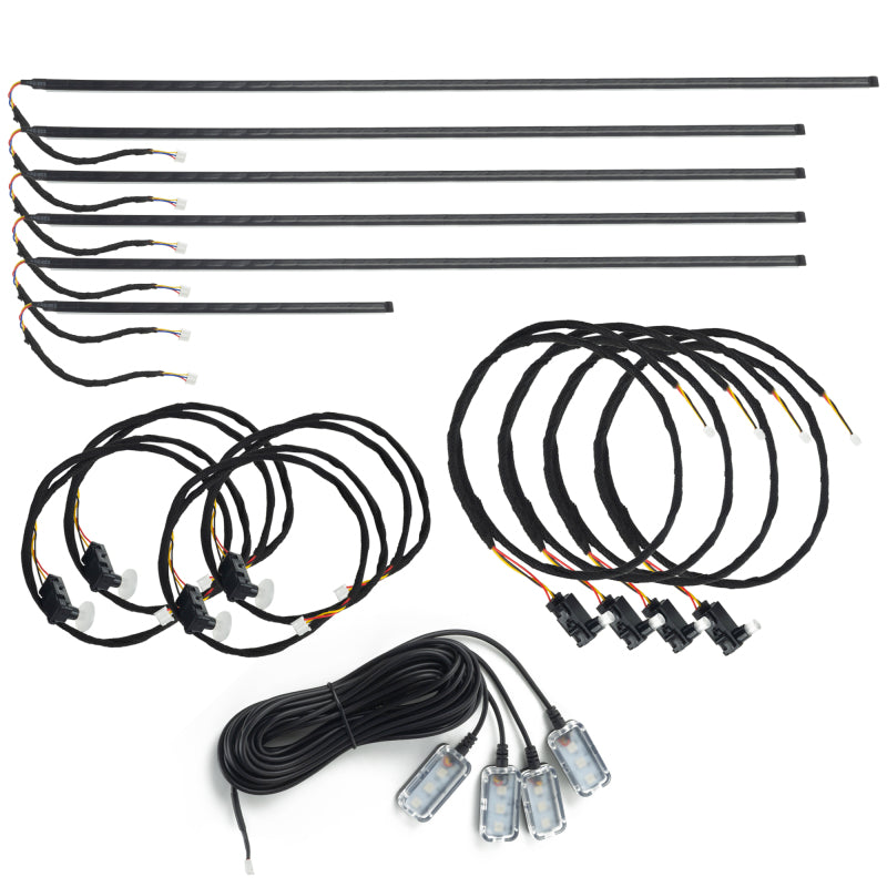 Oracle Lighting Dynamic Colorshift 18 Piece Universal Full LED Interior Dash Board Kit Light Strip LED ORACLE Lighting