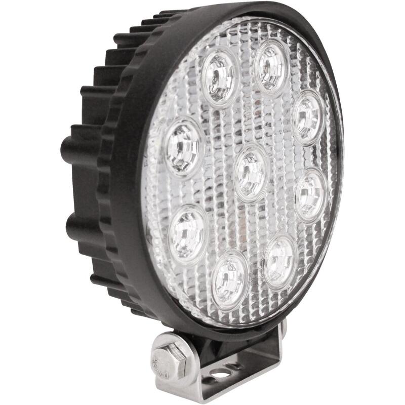 Westin LED Work Utility Light Round 5 inch Flood w/3W Epistar - Black Work Lights Westin