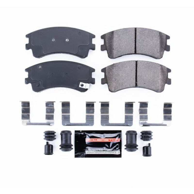 Power Stop 03-05 Mazda 6 Front Z23 Evolution Sport Brake Pads w/Hardware Brake Pads - Performance PowerStop