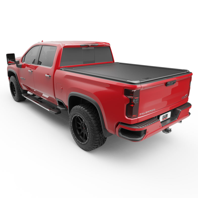 EGR Rolltrac Manual Retractable Bed Cover For Chevy/GMC 2500 Bed Length 6foot 9in Bed Covers - Folding EGR