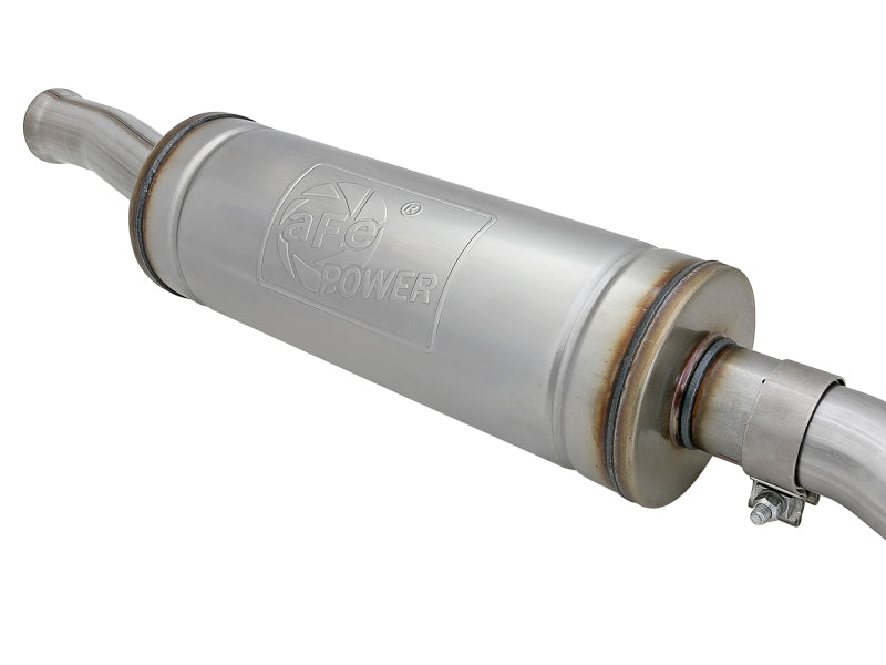 aFe MACH Force-Xp 2.5in Catback High-Tuck Exhaust 18-21 Jeep Wrangler (JL)3.6L 4-Door - Polished Tip Catback aFe