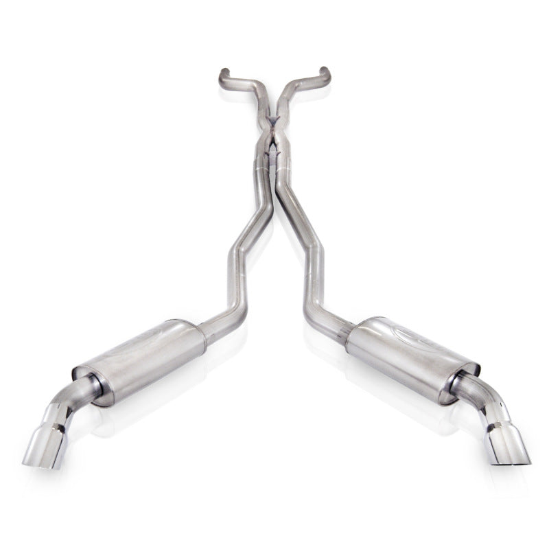 Stainless Works 2010-15 Camaro 6.2L 3in Exhaust X-Pipe Chambered Turbo Mufflers Polished Tips Catback Stainless Works