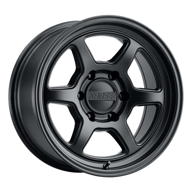 Kansei K14MB Roku 17x8.5in / 6x135 BP / -10mm Offset / 87.1mm Bore - Matte Black Wheel Wheels - Forged Kansei