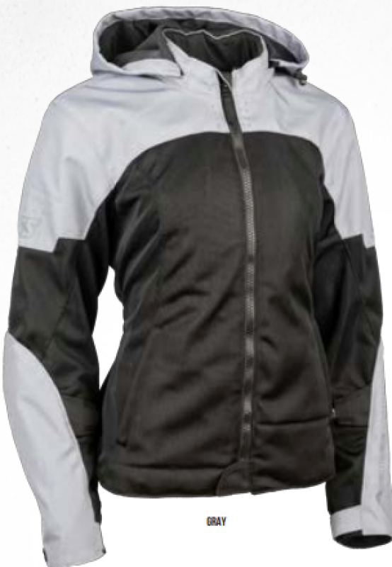 Speed and Strength Starstruck Mesh Jacket Grey/Black Womens - 2XL Jackets - Textile Speed and Strength