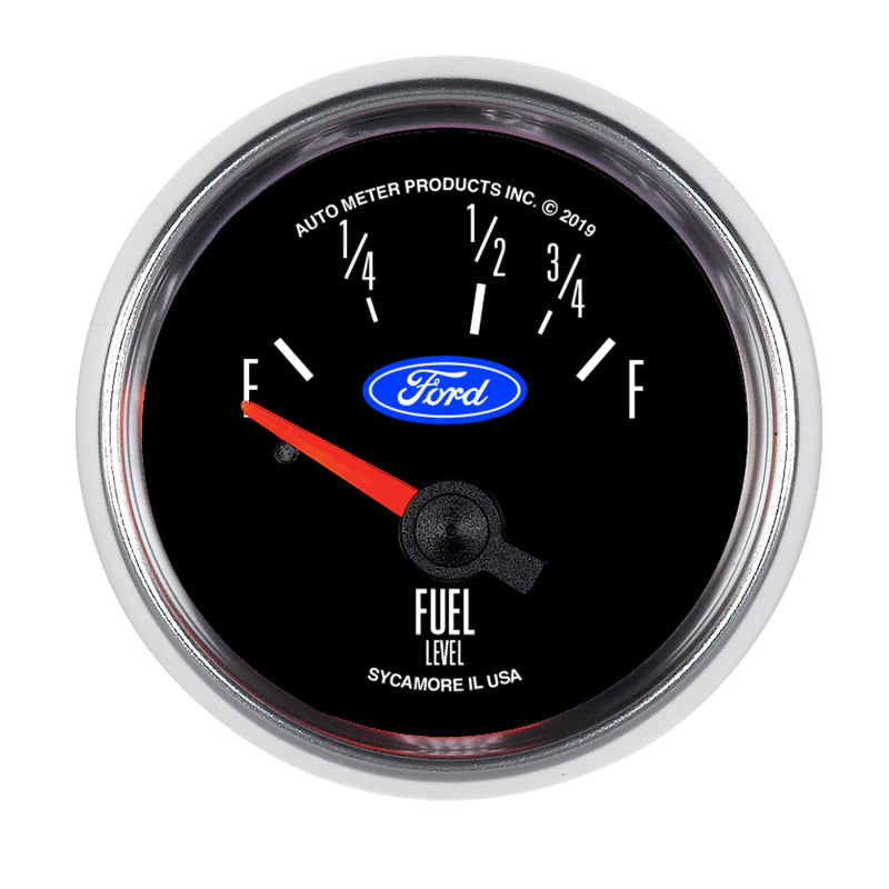 Autometer Ford 2-1/16in. Electric Fuel Level Gauge Gauges AutoMeter