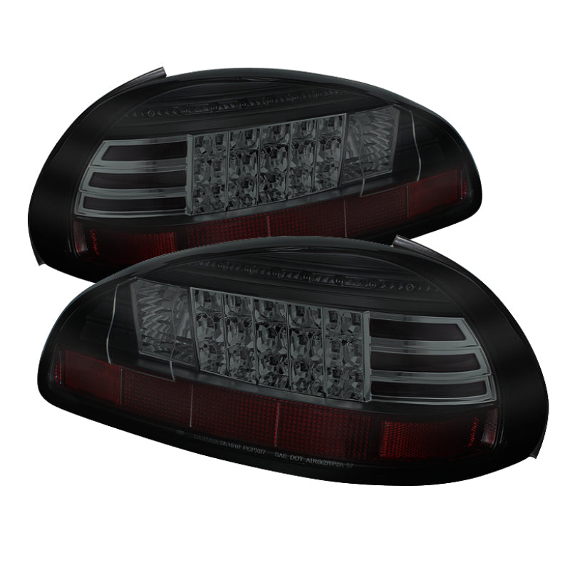Spyder Pontiac Grand Prix 97-03 LED Tail Lights Black Smoke ALT-YD-PGP97-LED-BSM Tail Lights SPYDER