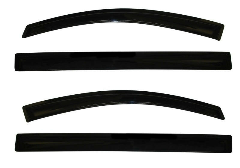 AVS 11-18 Toyota Sienna Ventvisor Outside Mount Window Deflectors 4pc - Smoke Wind Deflectors AVS