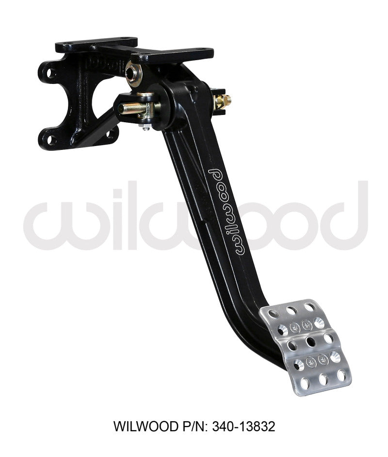 Wilwood Adjustable Brake Pedal - Dual MC - Swing Mount - 7:1 Pedals Wilwood