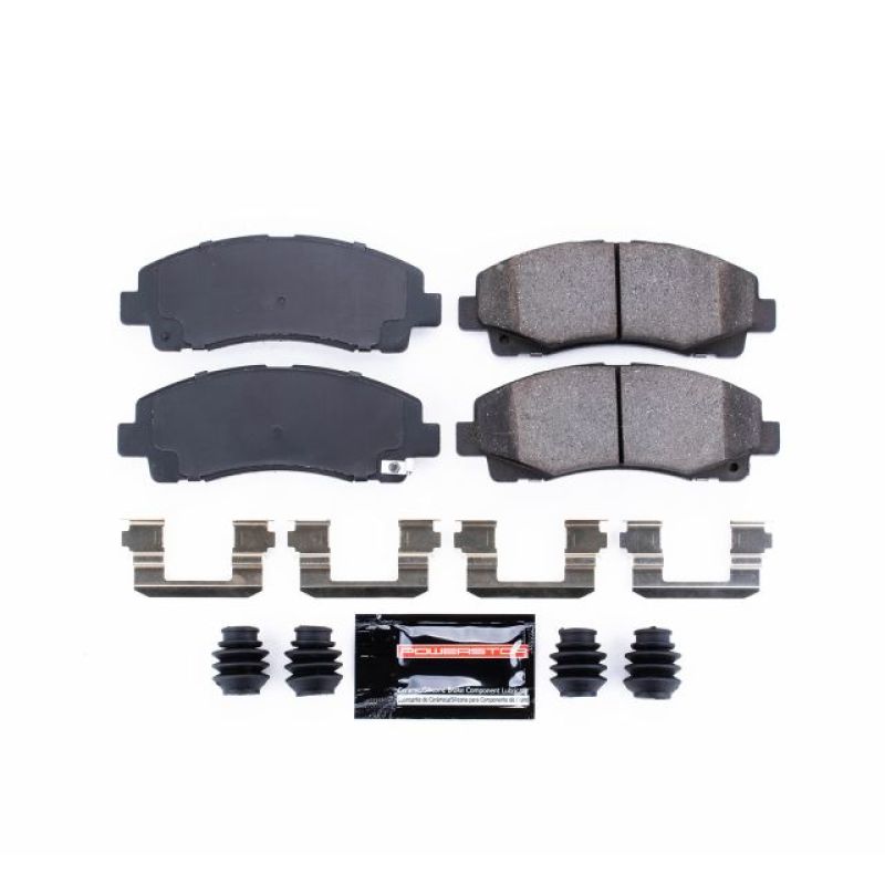 Power Stop 09-14 Acura TL Front Z23 Evolution Sport Brake Pads w/Hardware Brake Pads - Performance PowerStop