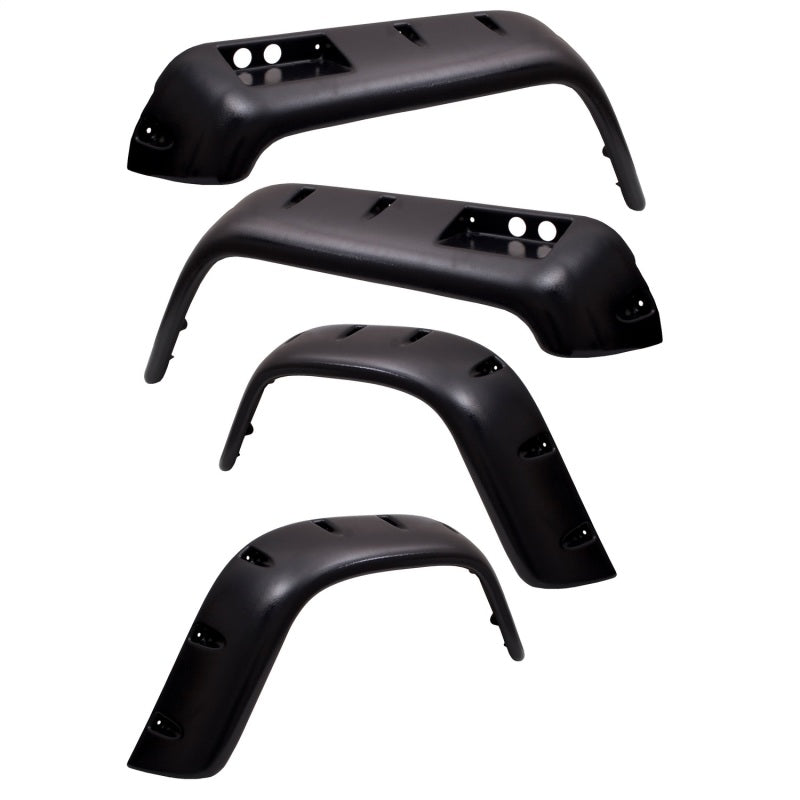 Rugged Ridge All Terrain Fender Flare Kit 76-86 Jeep CJ Fender Flares Rugged Ridge
