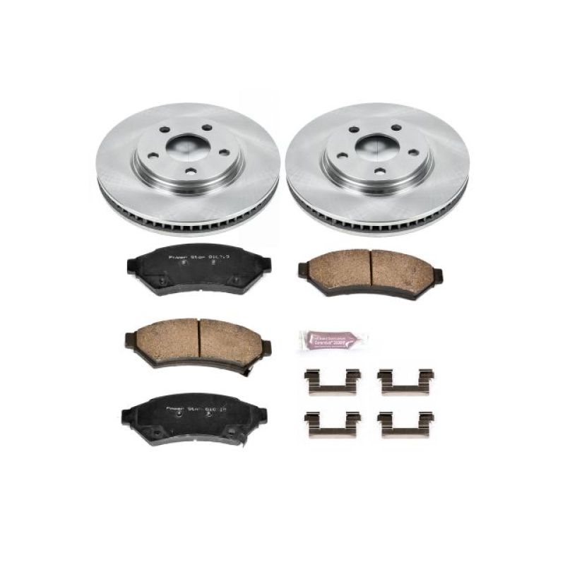 Power Stop 05-09 Buick Allure Front Autospecialty Brake Kit Brake Kits - OE PowerStop