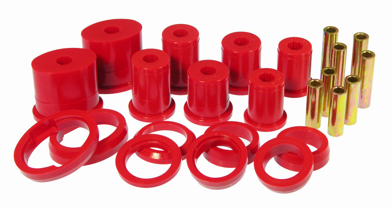 Prothane 79-98 Ford Mustang Rear Lower Oval Control Arm Bushings - Red Bushing Kits Prothane