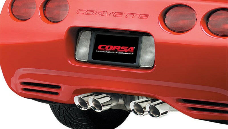 Corsa 1997-2004 Chevrolet Corvette C5 Z06 5.7L V8 Polished Xtreme Cat-Back + XO Exhaust Catback CORSA Performance