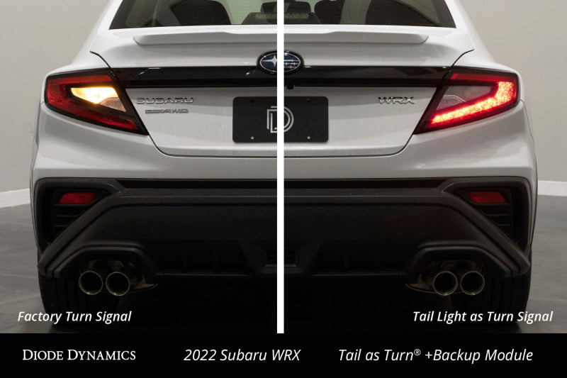 Diode Dynamics 22-23 Subaru WRX Tail as Turn w/ Backup Module Light Accessories and Wiring Diode Dynamics