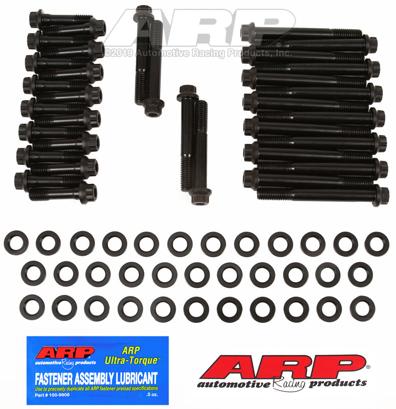 ARP SB Chevy Cast Iron OEM Head Bolt Kit Head Stud & Bolt Kits ARP