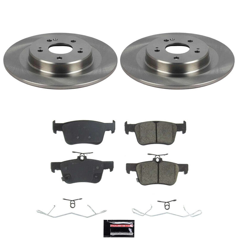Power Stop 21-25 Acura TLX Rear Autospecialty Brake Kit Brake Kits - OE PowerStop
