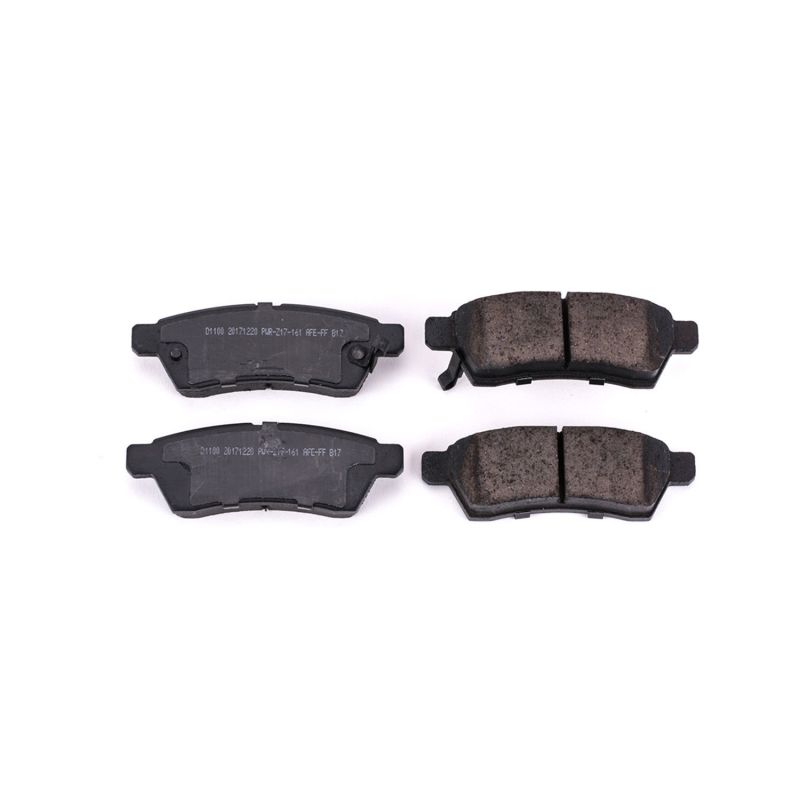 Power Stop 05-19 Nissan Frontier Rear Z16 Evolution Ceramic Brake Pads Brake Pads - OE PowerStop