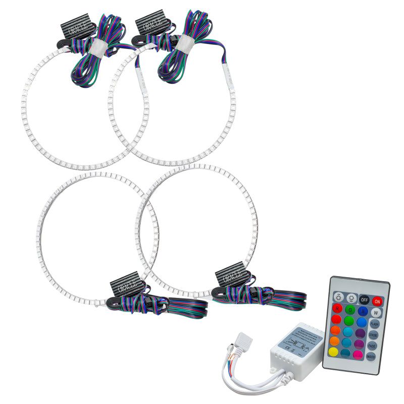 Oracle Dodge Caliber 07-10 Halo Kit - ColorSHIFT w/ Simple Controller Headlights ORACLE Lighting