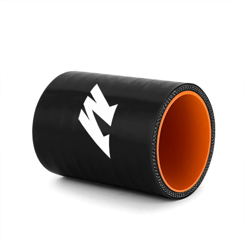 Mishimoto 2.0in Straight Coupler - Black Silicone Couplers & Hoses Mishimoto