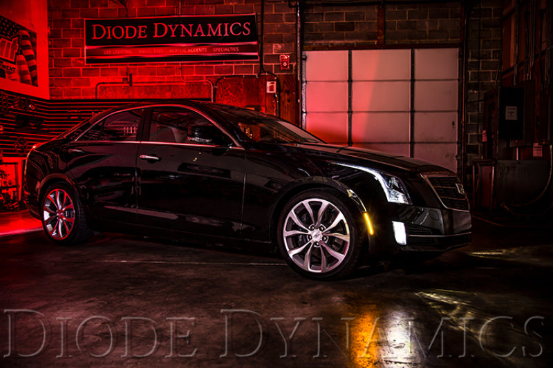 Diode Dynamics 14-19 Cadillac ATS Cadillac ATS LED Sidemarkers (Pair) - Amber Light Accessories and Wiring Diode Dynamics