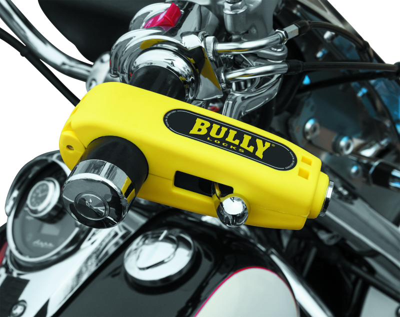 Bully Lock Bully Grip Lock - Yellow Security Locks BikeMaster