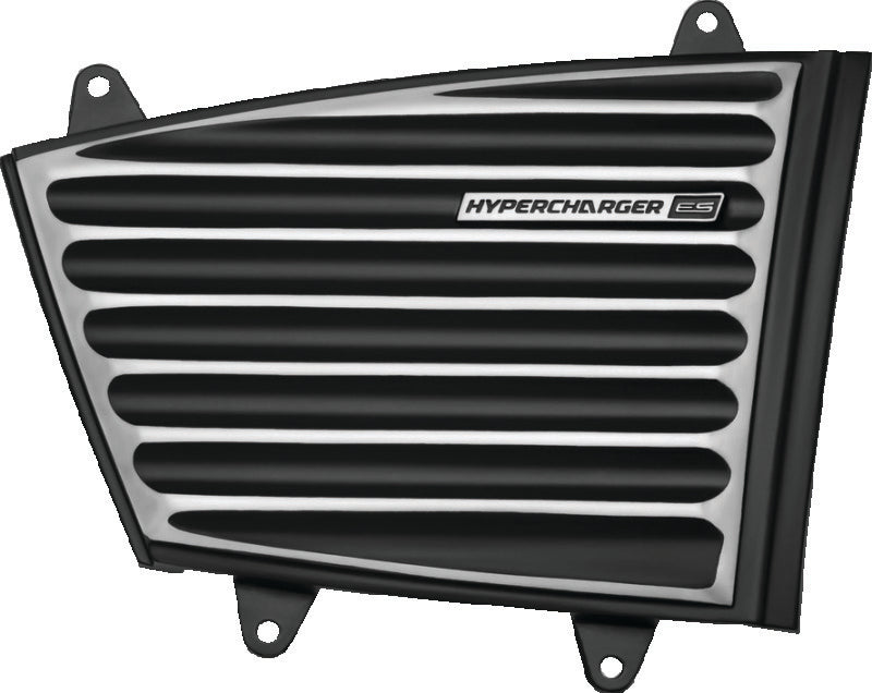 Kuryakyn Classic Faceplate Hypercharger ES Black & Chrome Bolts Kuryakyn