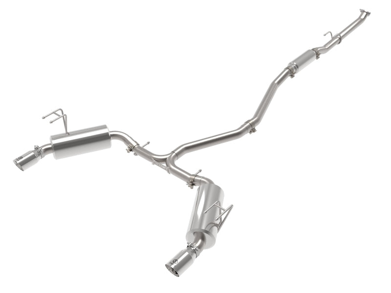 aFe POWER Takeda 2022 Honda Civic Stainless Steel Cat-Back Exhaust System w/ Polished Tip Catback aFe