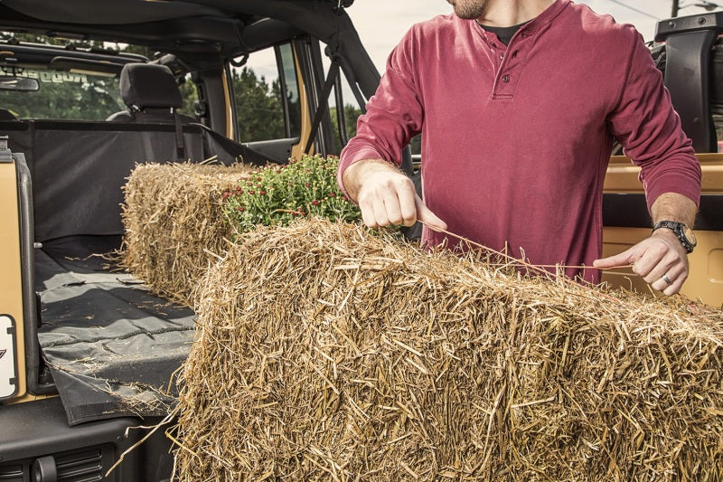 Rugged Ridge C3 Cargo Cover W/O Subwoofer 07-18 Jeep Wrangler JKU 4 Door Car Covers Rugged Ridge