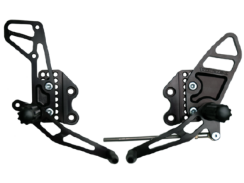 Vortex Racing Rearsets Replacement Rear Set- Black Bike Stands Vortex Racing