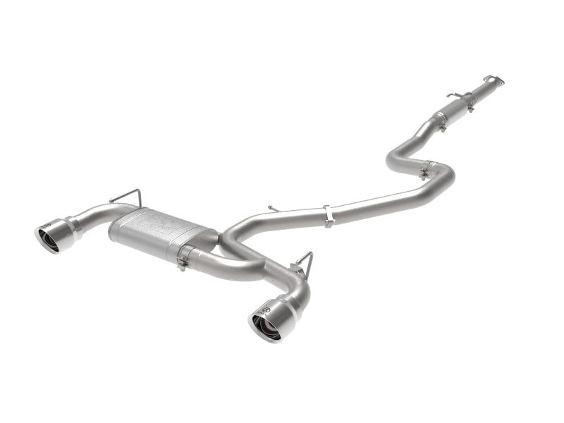 aFe Power Cat Back Exhaust - 19-20 Hyundai Veloster N L4-2.0L (t) w/ Polished Tips Catback aFe
