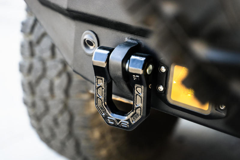 DV8 Offroad Elite Series D-Ring Shackles - Pair (Black) Bumper Accessories DV8 Offroad