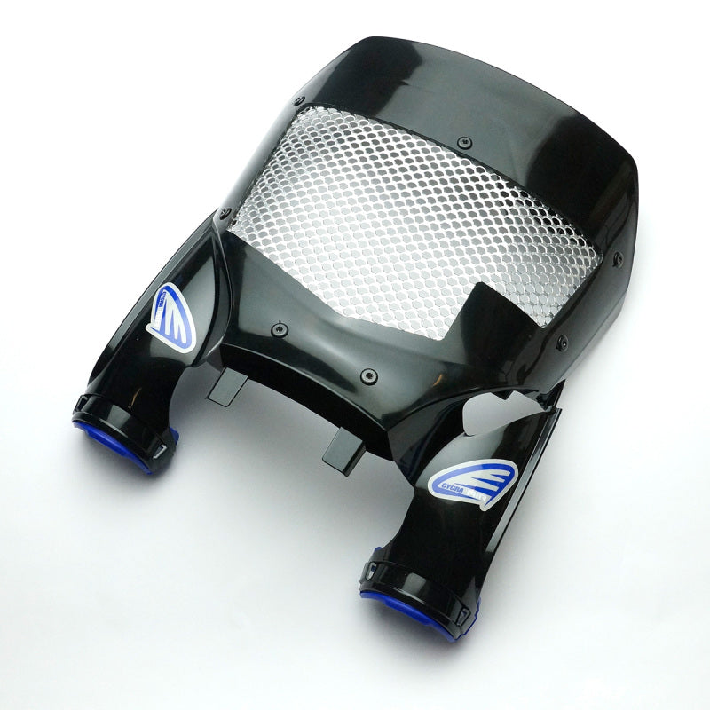 Cycra 24-25 Yamaha YZ250F/FX/ 23-25 YZ450F/FX Vented Stadium Plate - Black Plastics Cycra