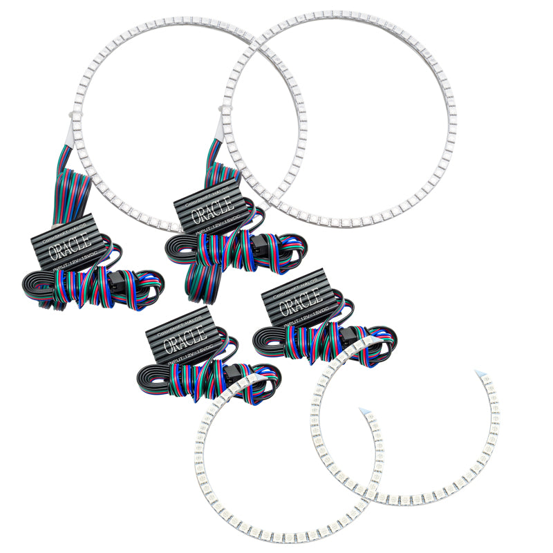 Oracle Dodge Durango 11-13 Halo Kit - ColorSHIFT w/o Controller Headlights ORACLE Lighting