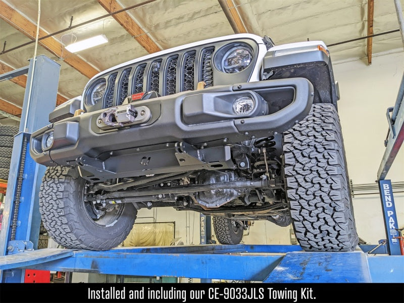RockJock JL/JT Winch Plate Kit Steel Bumper Winch Mounts RockJock