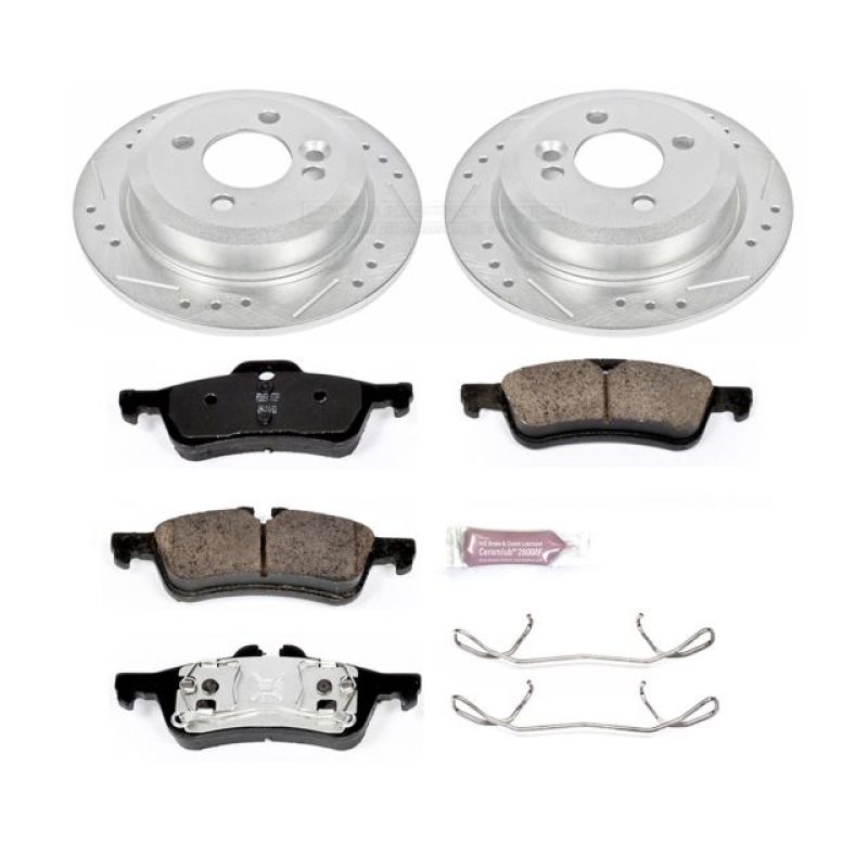 Power Stop 02-06 Mini Cooper Rear Z23 Evolution Sport Brake Kit Brake Kits - Performance D&S PowerStop