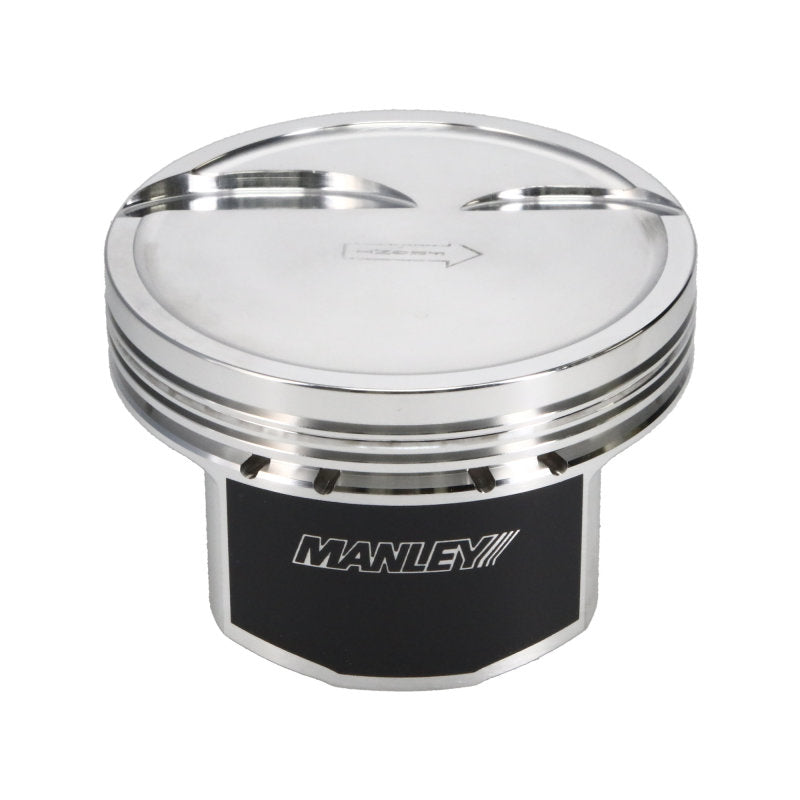 Manley Small Block Chevy LS Series 4.065n Bore - 1.304in CD - -10 cc Dish Platinum Series Pistons Piston Sets - Forged - 8cyl Manley Performance