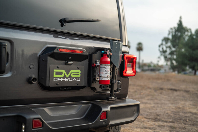 DV8 Offroad 2018-2025 Jeep Wrangler JL Tailgate Reinforcement Molle Panel Exterior Trim DV8 Offroad