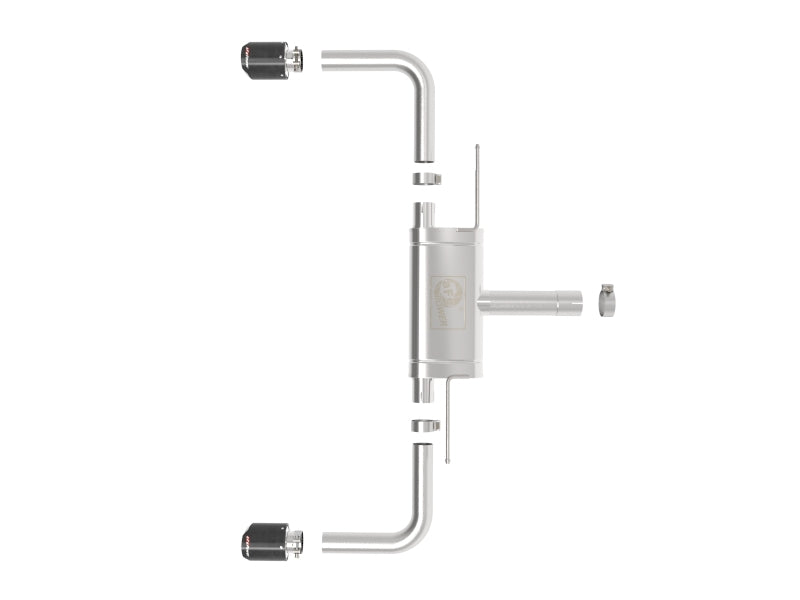 aFe MACHForce XP Exhausts Axle-Back 21-24 BMW 228i 2.0T (SS w/ Carbon Tips) Axle Back aFe