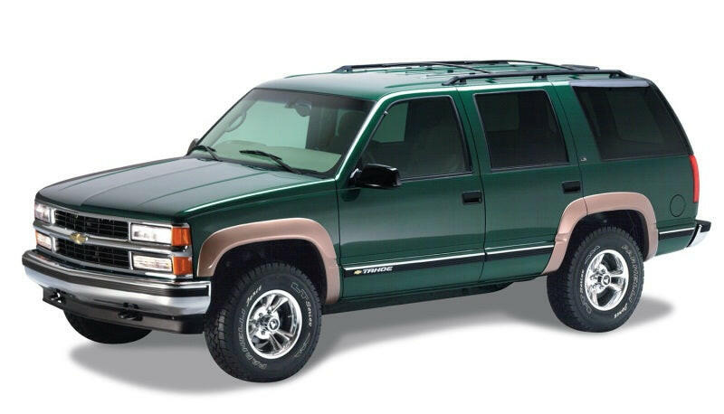 Bushwacker 97-99 Chevy Tahoe OE Style Flares 4pc 4-Door Only - Black Fender Flares Bushwacker