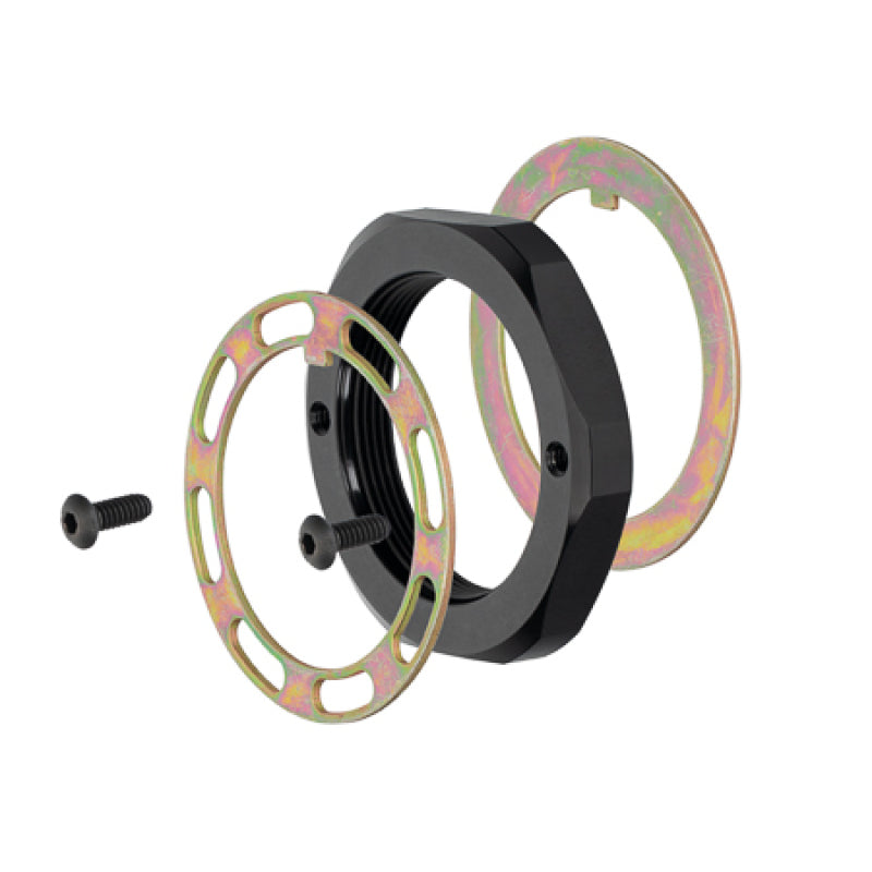 Wilwood Spindle Nut W5 Self Locking Assembly - Black Brake Hardware Wilwood