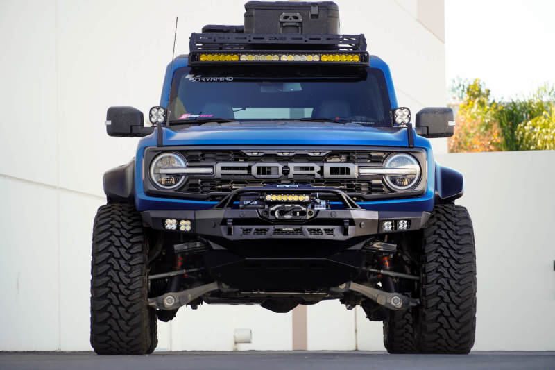 DV8 Offroad 21-23 Ford Bronco Spec Series Front Bumper Bumpers - Steel DV8 Offroad