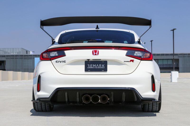 Remark 2023+ Honda Civic Type R (FL5) Carbon Fiber GT Wing - Gloss Finish Spoilers Remark