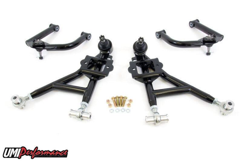 UMI Performance 93-02 GM F-Body Front A-Arm Kit Adjustable Lower Budget Drag Control Arms UMI Performance
