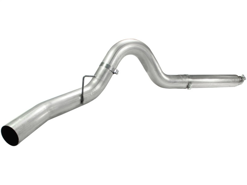 aFe Atlas 5in DPF-Back Aluminized Steel Exh Sys, Ford Diesel Trucks 08-10 V8-6.4L (td) No tip DPF Back aFe