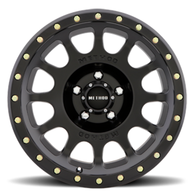 Method MR305 NV 17x8.5 25mm Offset 5x150 116.5mm Centerbore - Matte Black Wheels - Cast Method Wheels