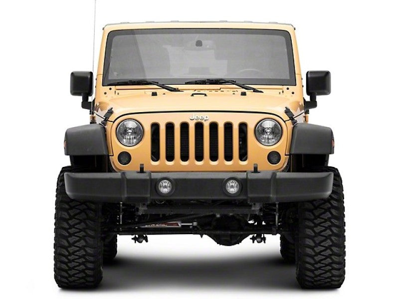 Raxiom 07-18 Jeep Wrangler JK Axial Series LED Turn Signals w/ Halo (Smoked) Headlights Raxiom