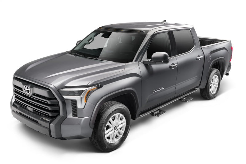 N-Fab RKR Step System 2022 Toyota Tundra CrewMax - Tex. Black - 1.75in Body Armor & Rock Rails N-Fab