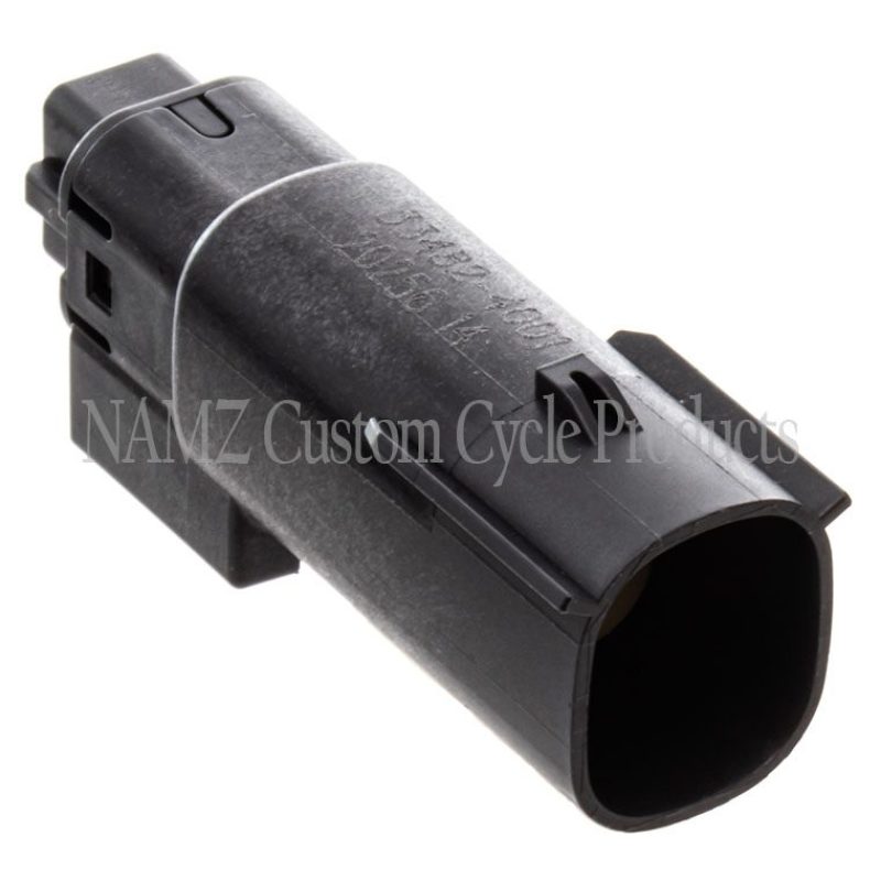 NAMZ 07-23 V-Twin XL 1200 & 883 Models Molex MX-150 4-Position Male Connector - Blk (HD 72175-07BK) Wiring Connectors NAMZ