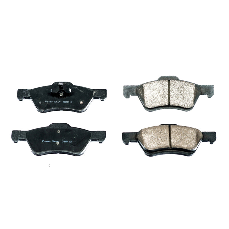 Power Stop 10-12 Ford Escape Front Z16 Evolution Ceramic Brake Pads Brake Pads - OE PowerStop