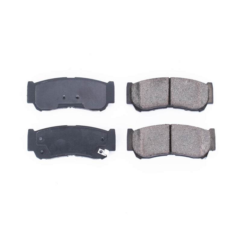 Power Stop 07-09 Hyundai Santa Fe Rear Z16 Evolution Ceramic Brake Pads Brake Pads - OE PowerStop